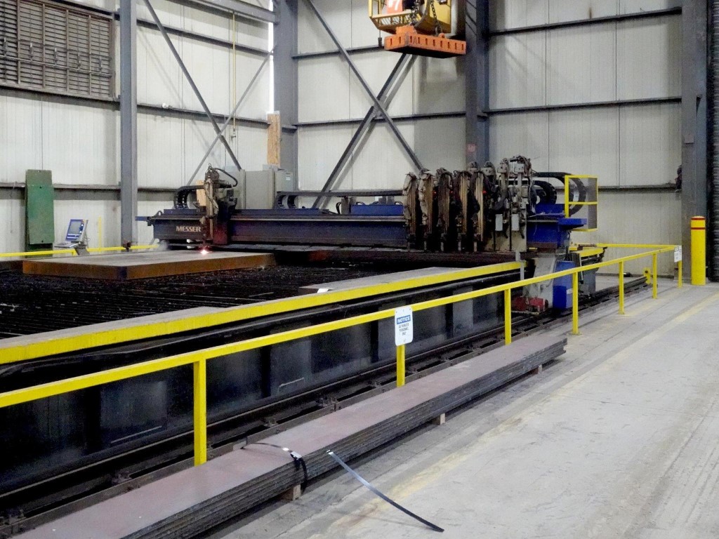 Messer TMC-4522 CNC Oxygen Cutting System, Machine ID: 8365